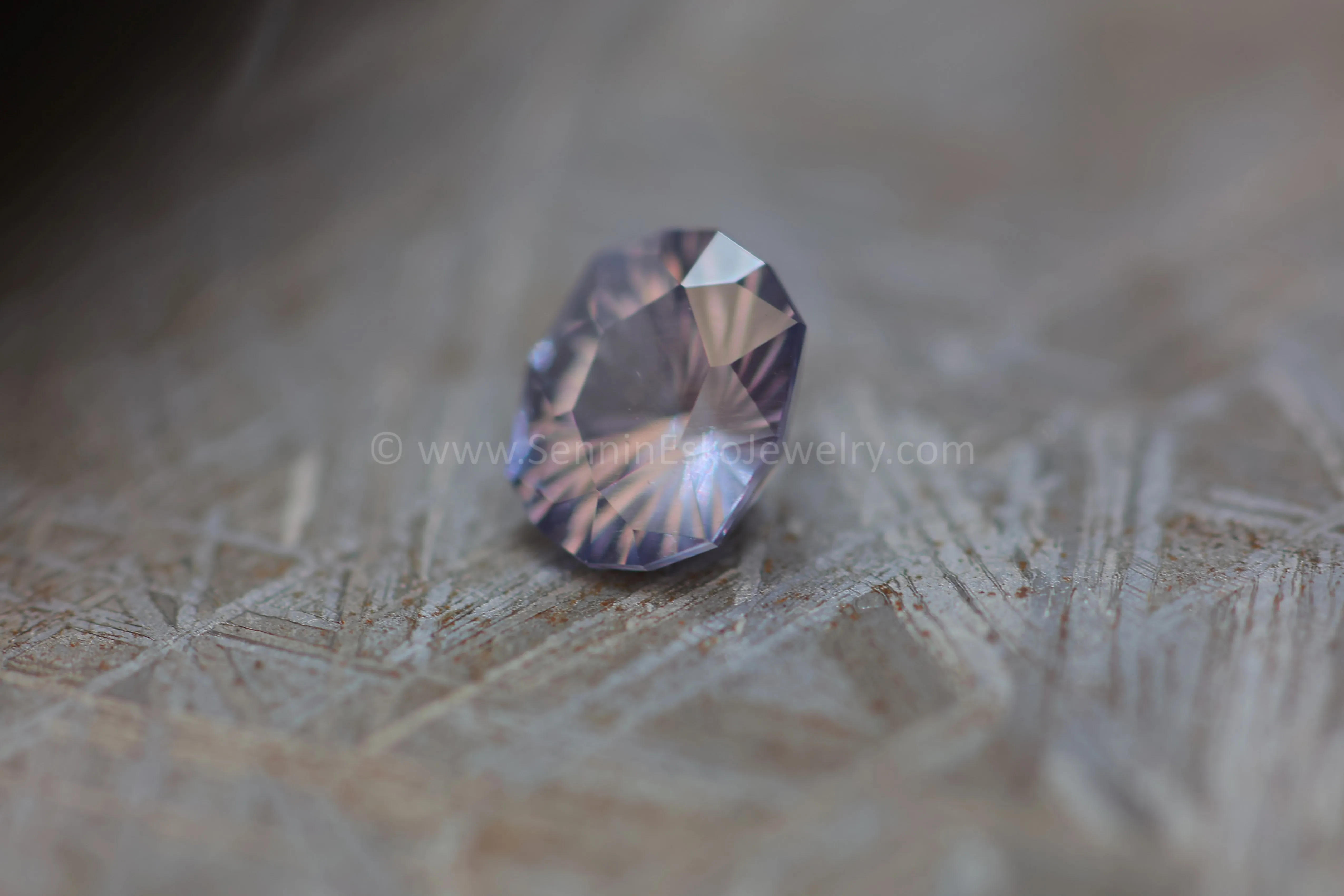 1.3 Carat Lilac Sapphire - Eye Clean - Galaxy Cut