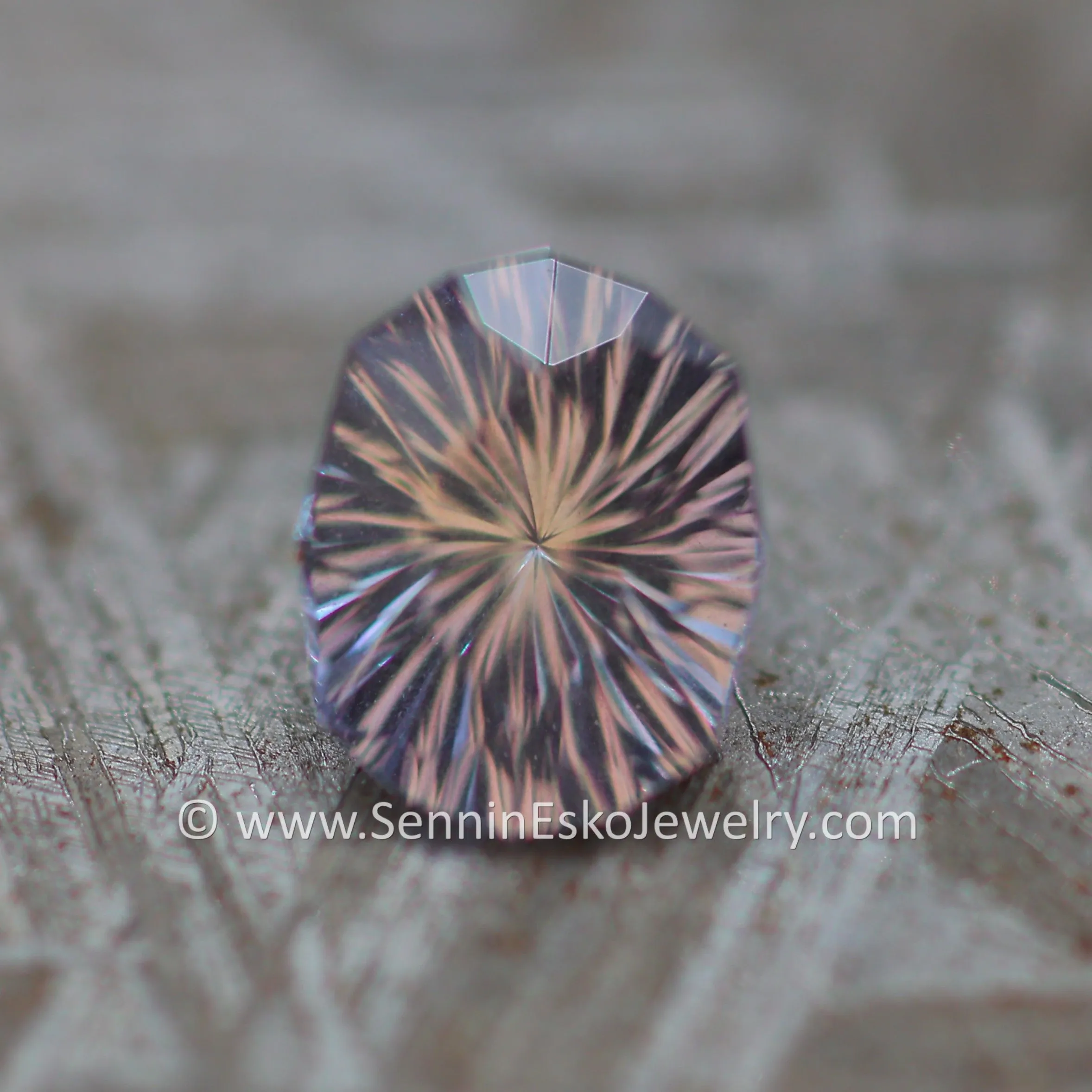 1.3 Carat Lilac Sapphire - Eye Clean - Galaxy Cut