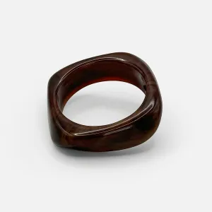 ACRYLIC BANGLE - CHOCOLATE