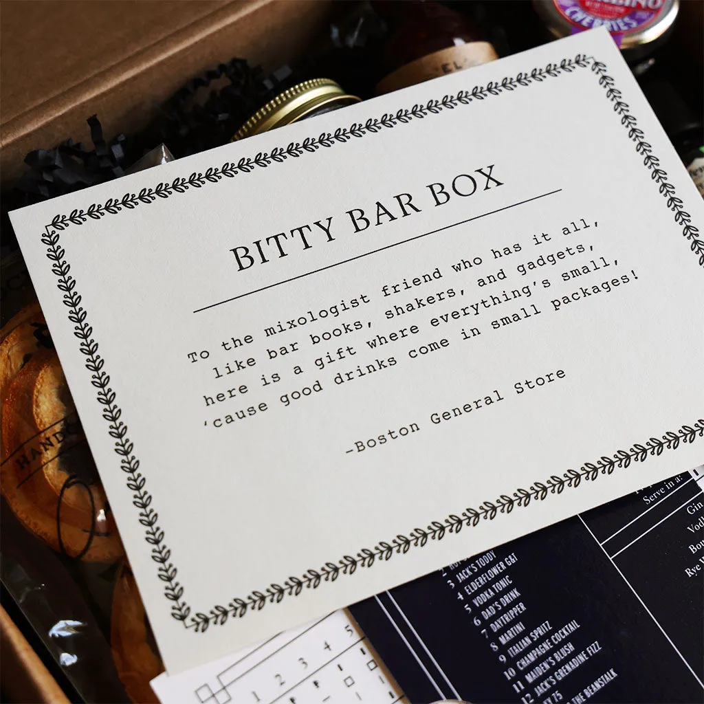 Bitty Bar Box