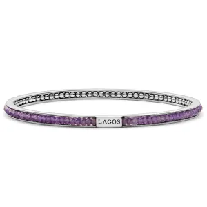 Caviar Icon Amethyst Bangle