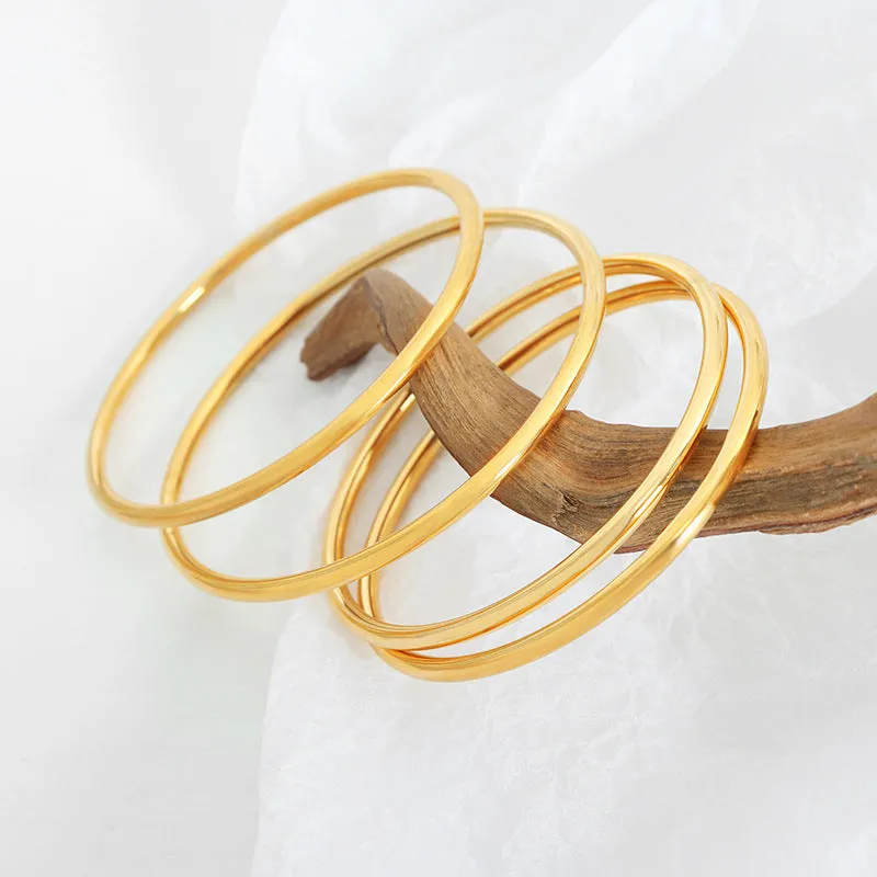 CLASSIC GOLD BANGLE