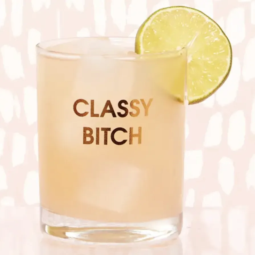 Cocktail Glass - Classy Bitch