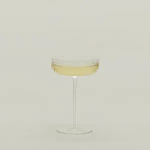 Crystalline Champagne Coupe