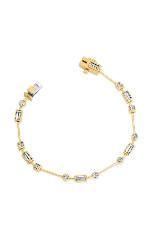 Diamond Bar Bracelet