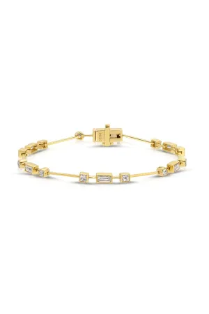 Diamond Bar Bracelet