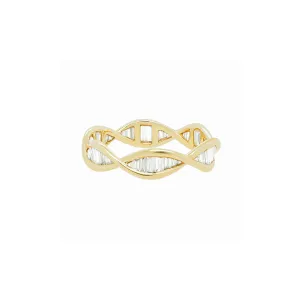 Double Helix Eternity Ring | 4.5GMS .55CT