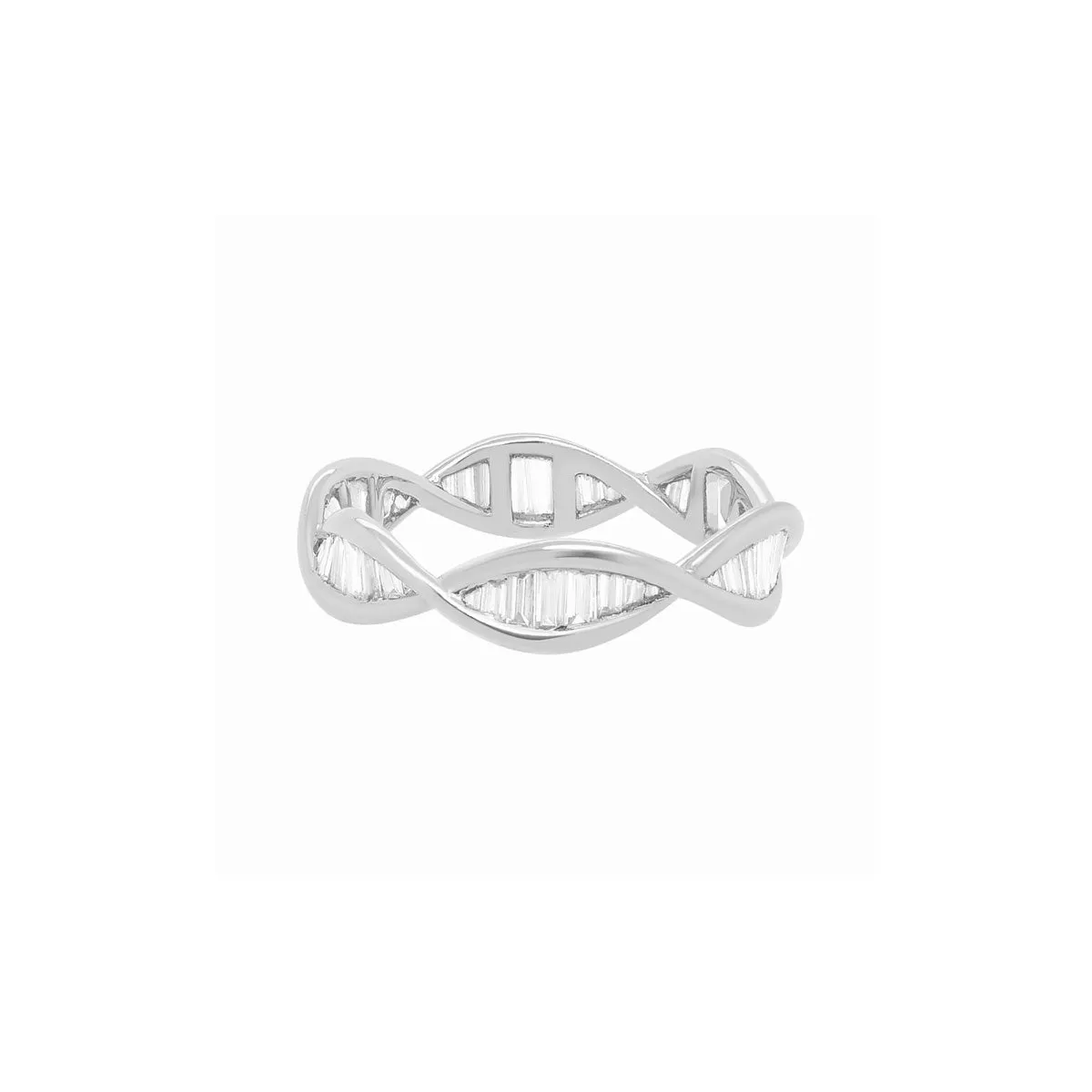 Double Helix Eternity Ring | 4.5GMS .55CT