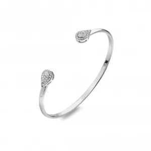 Glimmer White Topaz Bangle DC179