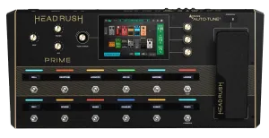 Headrush PRIME Multi-FX Guitar Pedal with Amp Modeler and Vocal Processor