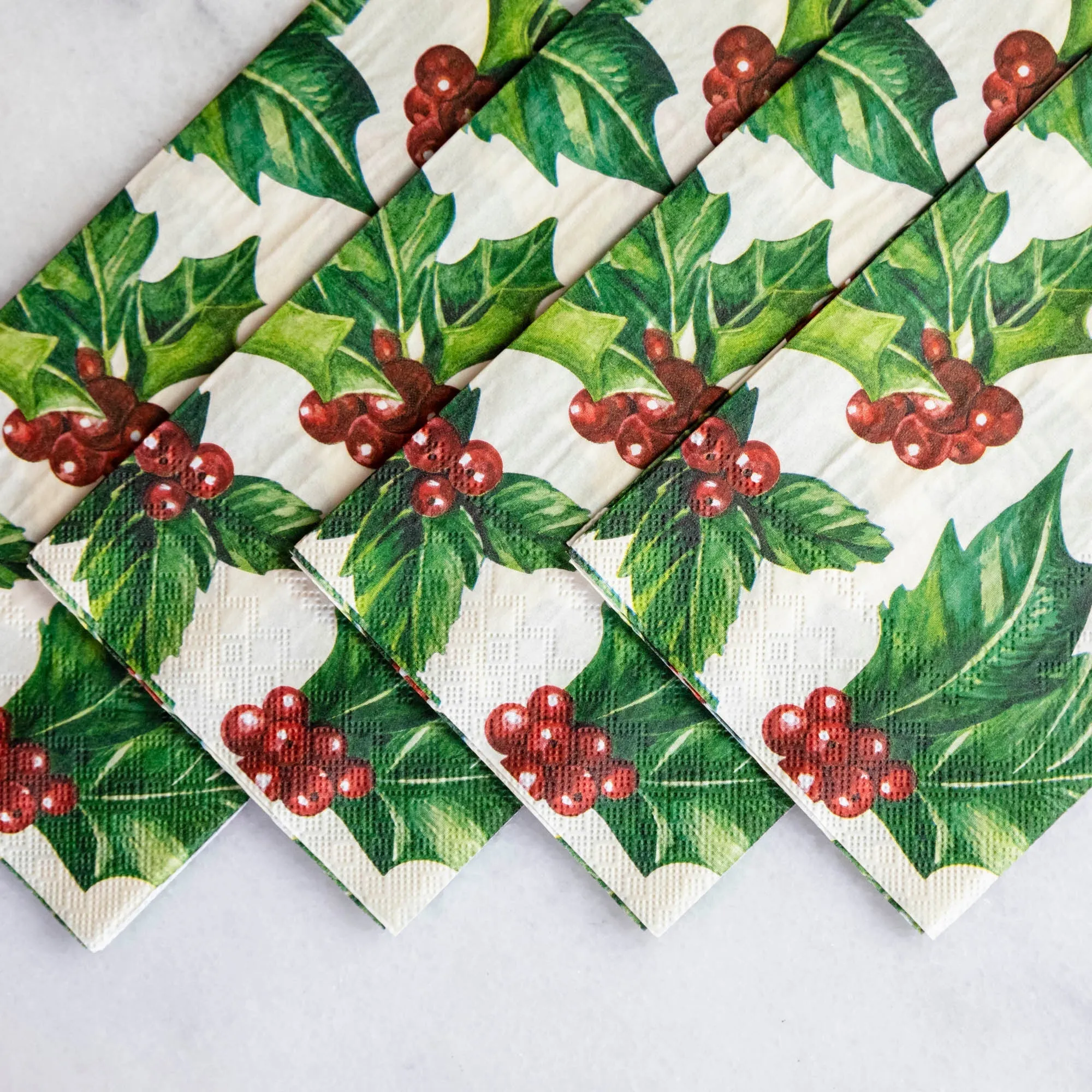 Holly Guest Napkins