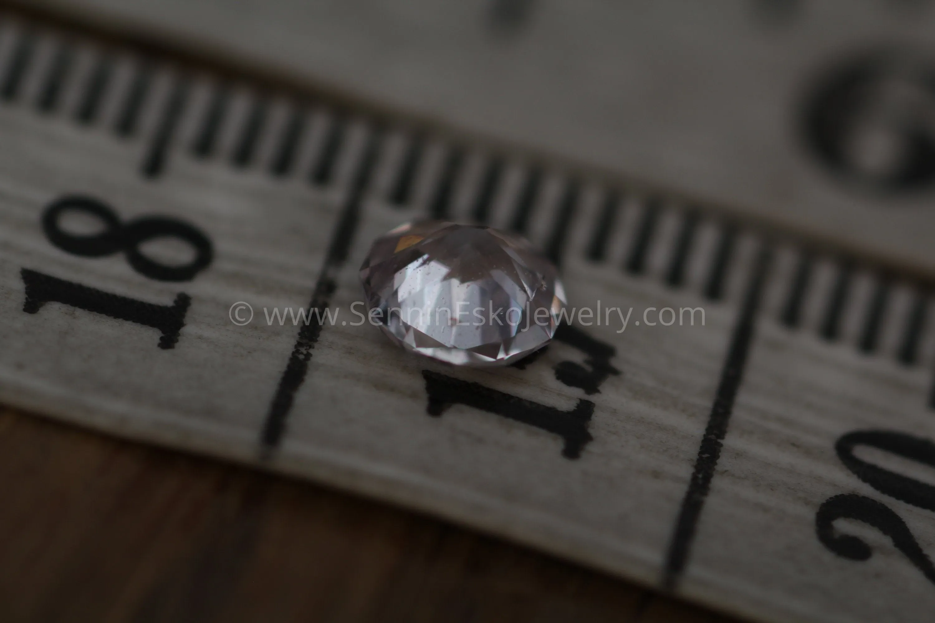 Ilakaka 5mm, 0.52 ct Light Pink Sapphire - Blush Sapphire - African Sapphire - Madagascar Sapphire