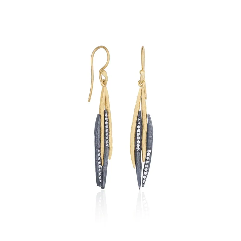 Lika Behar Zebra Earrings