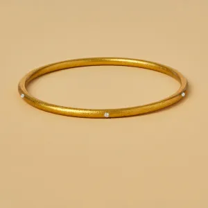 LOVE IS THE BOMB  7 DIAMOND BANGLE