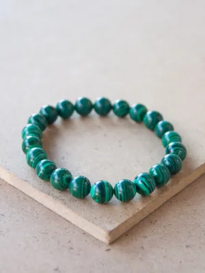 Malachite Mala Bracelet