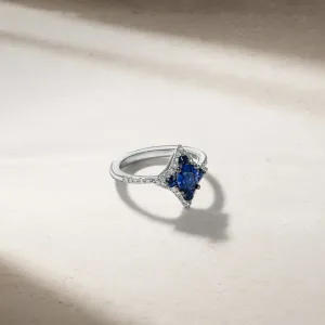 Notte Sapphire and Diamond Ring