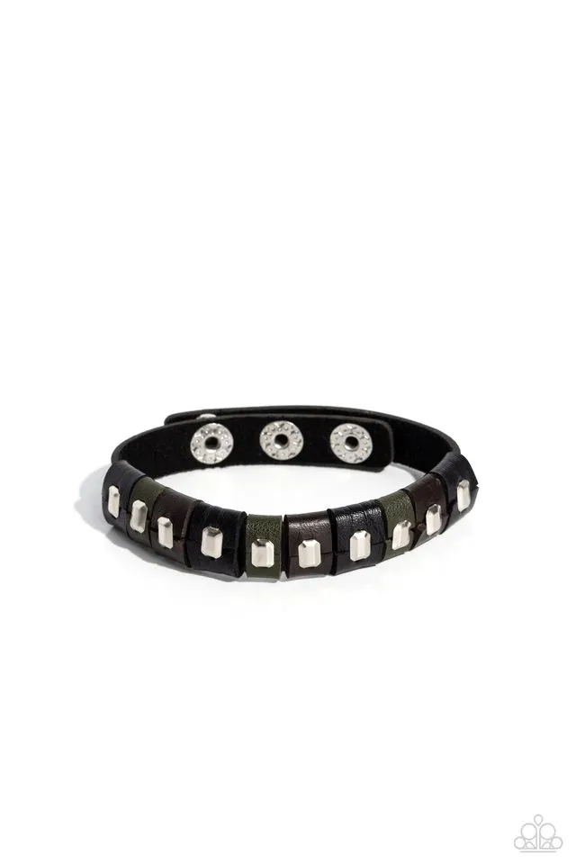 Paparazzi Bracelet ~ Unabashedly Urban - Black