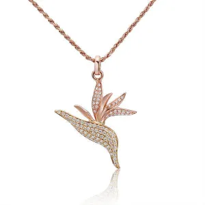 Pavé Bird of Paradise Pendant