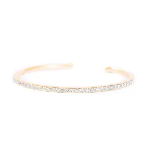 Pave Diamonds Cuff Bangle 1.35ct ♥