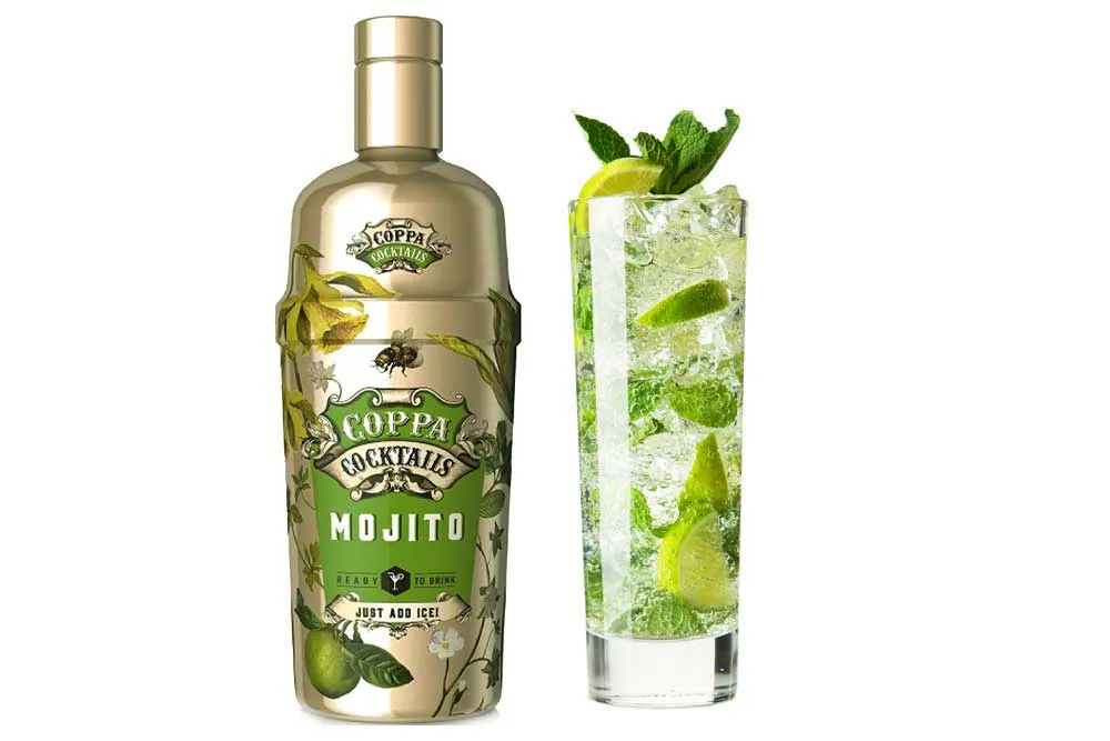 Premium Ready-to-Drink Coppa Cocktails Mojito - 700ml | 10% vol