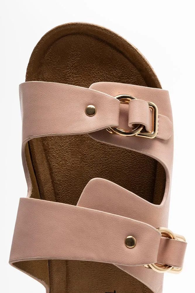 Ring Buckle Health Sandal Pink