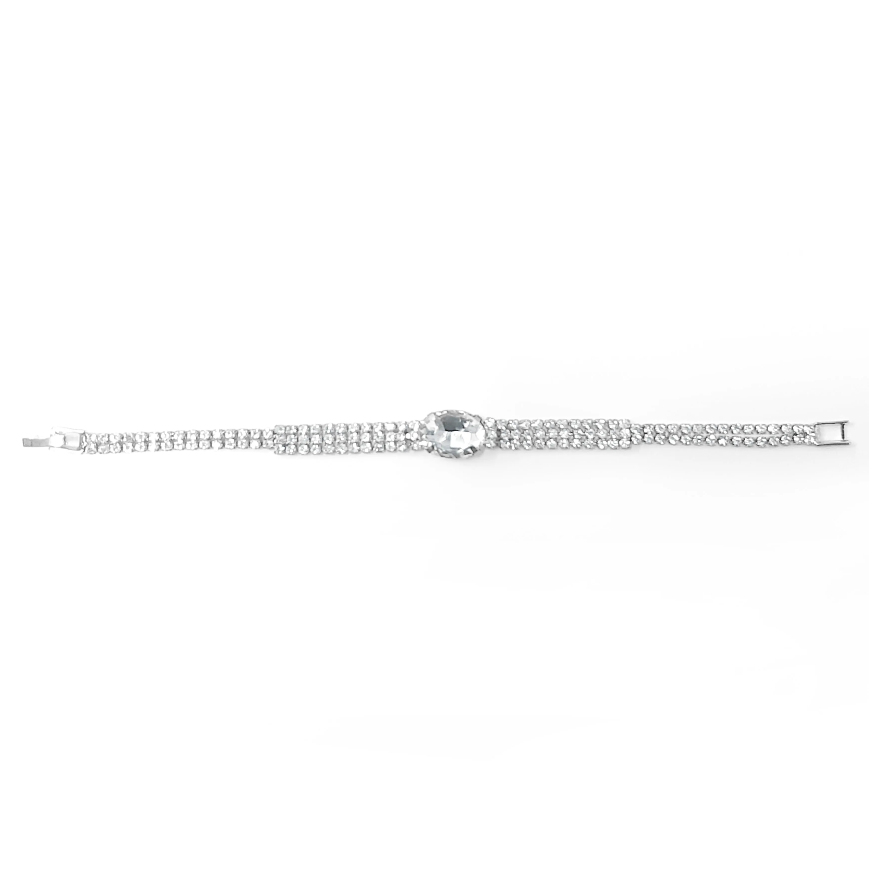 Silver Tone Elegant Bracelet