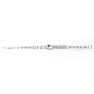 Silver Tone Elegant Bracelet