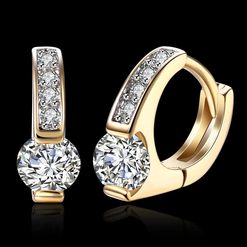 SKMEI LKN027 Diamond Earrings Hoops for Ladies