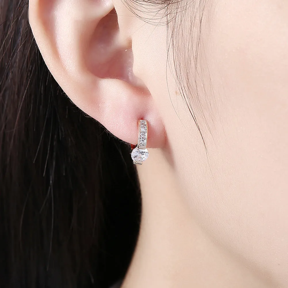 SKMEI LKN027 Diamond Earrings Hoops for Ladies