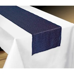 Sparkling Sapphire Table Runner Fabric 33cm x 182cm Each