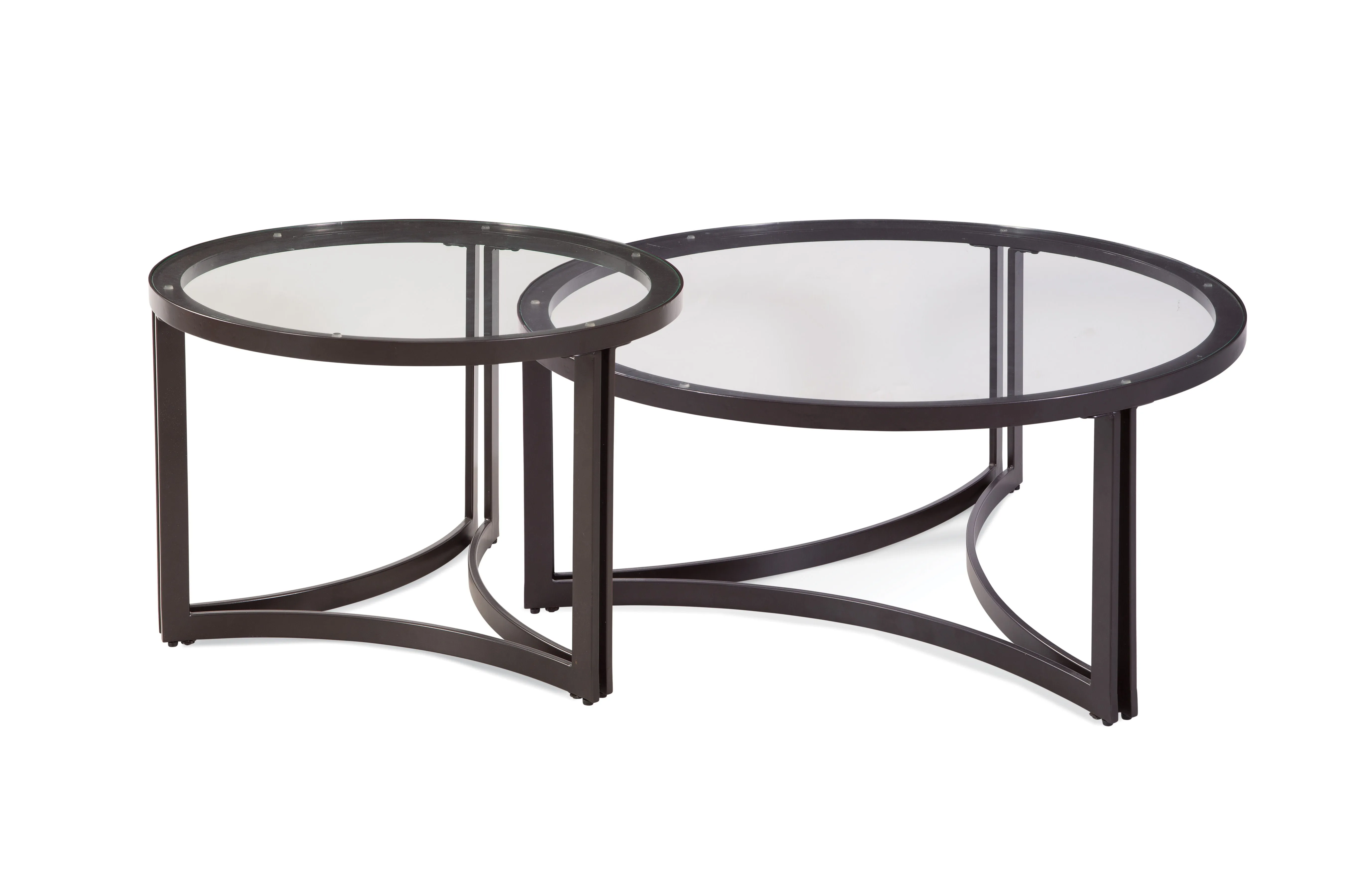 Trucco - Round Cocktail Table - Black